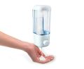 Wall Mounted Silver ABS Plastic A1 Liquid Soap & Lotion Dispenser 500ML. 