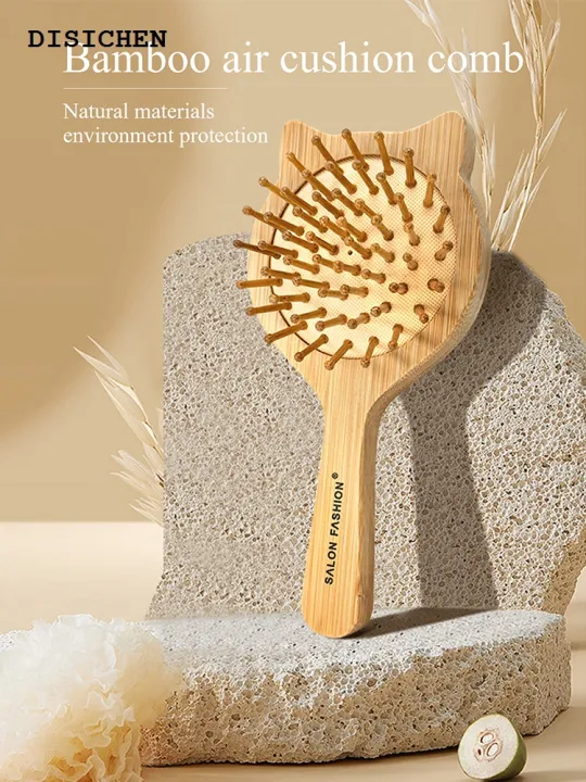 DISICHEN%20Portable%20Cute%20Cat%20Wooden%20Comb%20Bamboo%20Massage%20Hair%20Combs%20Natural%20Anti-static%20Hair%20Brushes%20Hair%20Care%20Massage%20Comb%20Hairdressing%20Styling%20Tool%20-%20Image%202