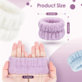 20 PCS Wrist Towels As Shown Flannel About 5x7.5cm for Washing Face, Face Washing Wristband, Microfiber Wrist Spa Wash Band Wristband Wrist. 