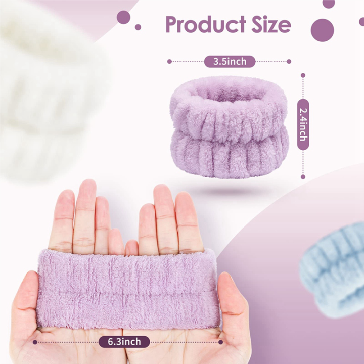 20%20PCS%20Wrist%20Towels%20As%20Shown%20Flannel%20About%205x7.5cm%20for%20Washing%20Face,%20Face%20Washing%20Wristband,%20Microfiber%20Wrist%20Spa%20Wash%20Band%20Wristband%20Wrist%20-%20Image%202