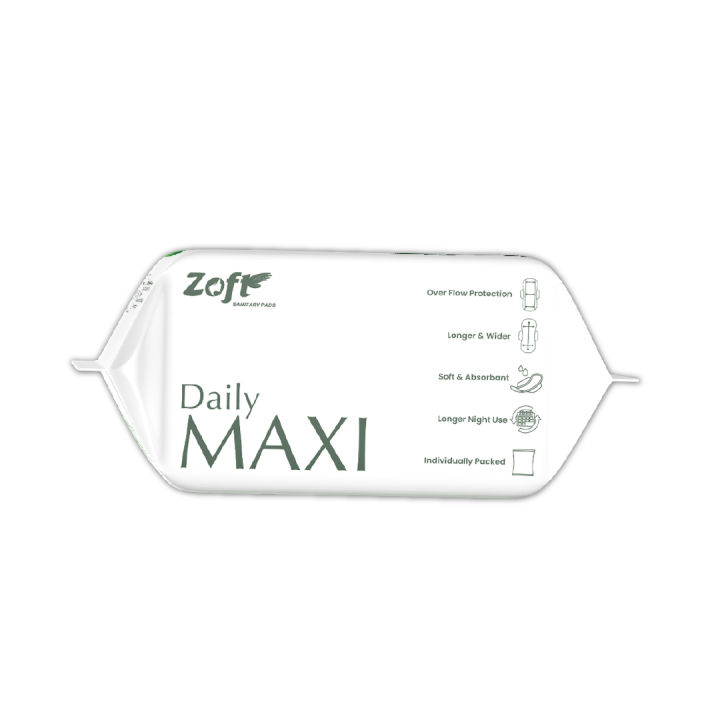 Zoft%20Daily%20Maxi%20Sanitary%20Pads%20-%20XL%20-%20290%20mm%20(Pack%20of%2010)%20-%20Image%205