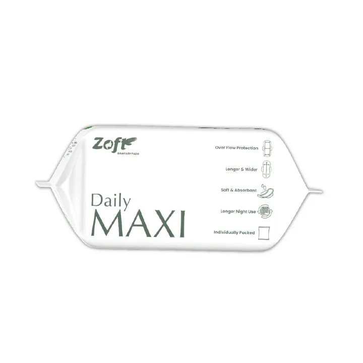 Zoft%20Daily%20Maxi%20Sanitary%20Pads%20-%20XL%20-%20290%20mm%20(Pack%20of%2010)%20-%20Image%205