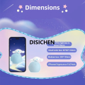 DISICHEN Kawaii Sanrio Hello Kitty Moon Night Light Cute My Melody Cinnamoroll Bedroom Luminous Dolls Ornament Cute Birthday Girls Gifts 2025 New. 
