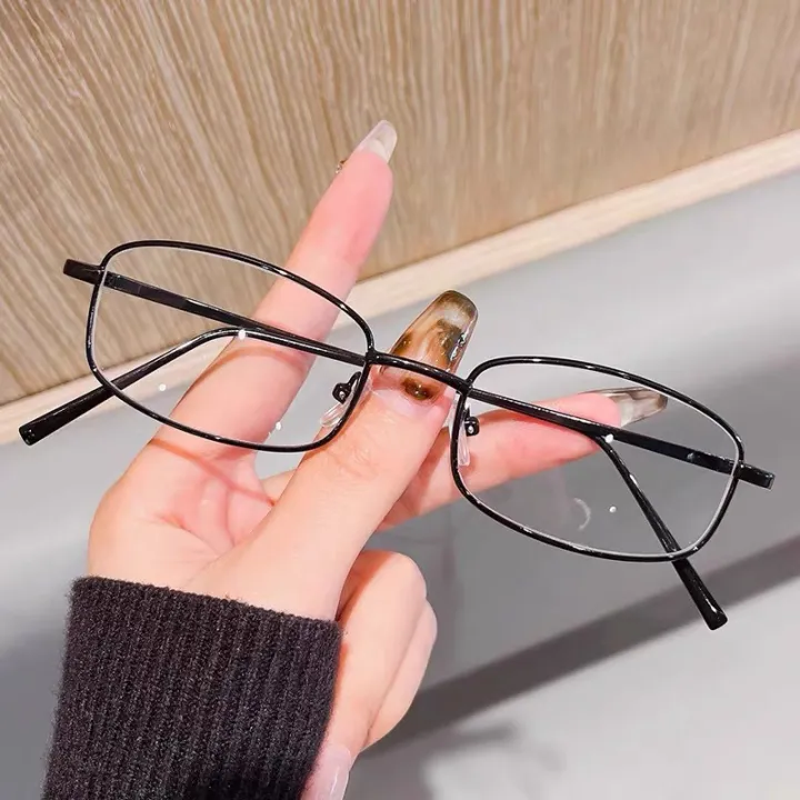 Retro%20Classic%20Rectangular%20Small%20Frame%20Glasses%20For%20Women%20Men%20Ultra%20Light%20Clear%20Reading%20Spectacle%20Blue%20Light%20Blocking%20Eyewear%20-%20Image%206