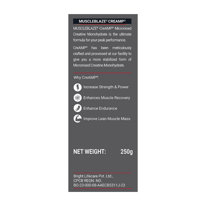 MuscleBlaze%20Creatine%20Monohydrate%20250g%2083%20Servings%20with%20CREAMP%20Micronized%20Powder%20for%20Muscle%20Building%20-%20Image%208