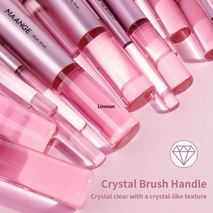 Linman%20Maange%2020pcs%20Travel%20Makeup%20Brushes%20Set%20Pro%20Kabuki%20Foundation%20ConceaLuxury%20ler%20Powder%20Blush%20Blending%20Face%20Eyeshadow%20Brush%20With%20Bag%20MAG52036F+SB%20-%20Image%204
