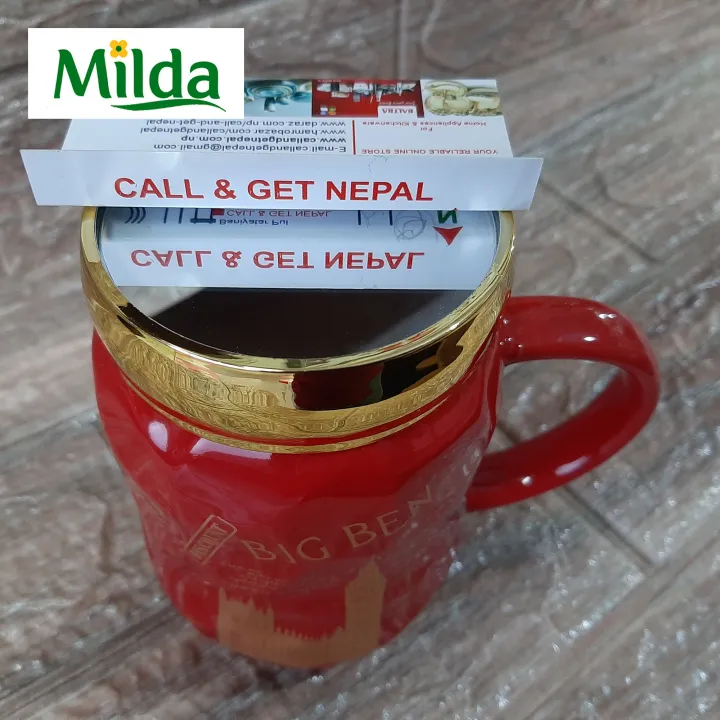 Milda%20Ceramic%20Coffee%20Mug%20Tea%20Cup%20Milk%20Mug%20White%20Decal%20with%20mirror%20lid%20400%20ml%20-%20Image%203