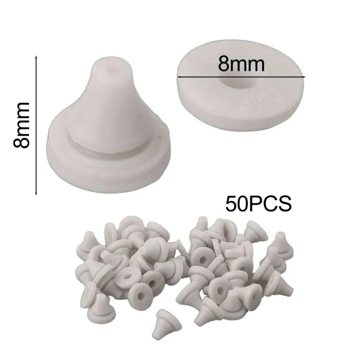 50pcs%20Rubber%20Silicone%20Nozzle%20Nipple%20Replacement%20Part%20Water%20Outlet%20Top%20Spray%20Parts%20Shower%20Accessories%20-%20Image%203