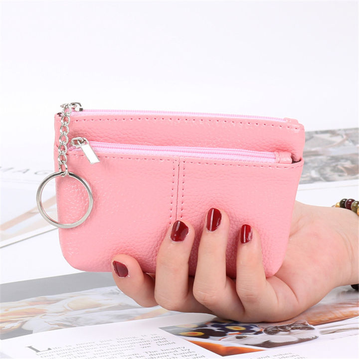 Small%20size%20Women%20wallet%20Versatile%20Coin%20compartment%20Keychain%20feature%20Mini%20purse%20Fashionable%20PU%20leather%20for%20Daily%20use%20Travel%20accessory%20Gift%20option%20Essential%20item%20Suitable%20for%20all%20ages%20-%20Image%203