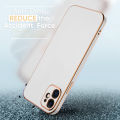 Hontinga for VIVO V19 Back Cover Luxury 6D Plating Frame Shiny Bling Soft Silicone Phone Case. 