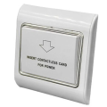ARELENE 5X Hotel Switch Delayed Off Energy-Saving Induction Card Three-Wire Induction 40A Low Frequency 220V. 