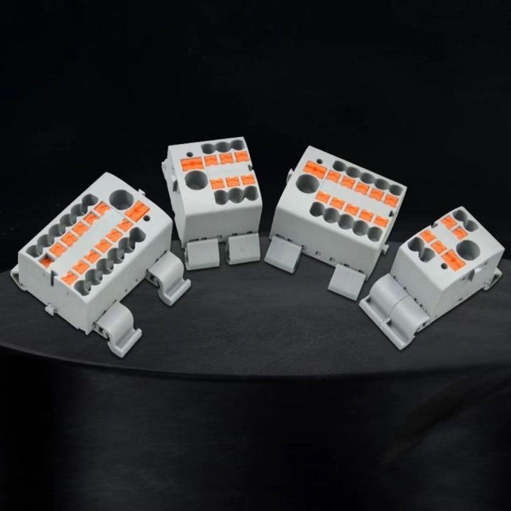 High%20Quality%20PTFIX%202.5mm%20Push-in%20Terminal%20Block%20Connector%202/3/4/5/6/7/8/9/10P%20Connection%20with%20Fixing%20Hole%20Wire%20Merging%20And%20Branching%20Device%20One%20In%20Multiple%20Out%20Distribution%20Block%20Mount%20On%20Din%20Rail%20-%20Image%205
