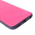 Vivo Y15 Pink/Black Mobile Back Cover. 