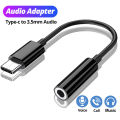 Usb C 3.5 Earphone Jack Adapter Usb Type C To 3.5mm Aux Cable For Samsung Galaxy S24 S22/s23 Fe A54 A34 M54 M53 A34 5g Tab s9 +. 