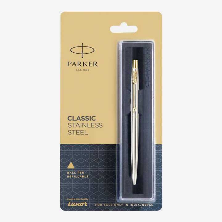 Parker Classic Stainless Steel GT Ball Pen