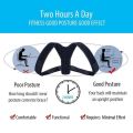 Back Brace Posture Corrector Shoulder Belt For Men And Women - Premium Quality Breathable Neoprene Posture Trainer Lumbar Support Therapy. 