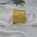 Jewels of Nepal Light Yellow Bangles / Chura / Churi For Women- 2 dozens (24pcs). 