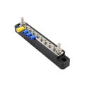 10 Way Screw Terminal Blocks 150A Busbar Replacement with Terminals for Vehicle and Boat Wiring Rebuilds Supports Up to 48V. 