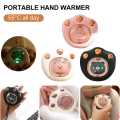 KOJA Hand Warmers Rechargeable, Cat Paw Cute Portable USB, Reusable Winter Heater. 