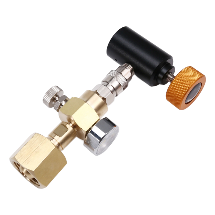 Co2 Injection Socket Carbon Dioxide Gas Cylinder Inflatable Connector CO2 Gas Charging Valve ...