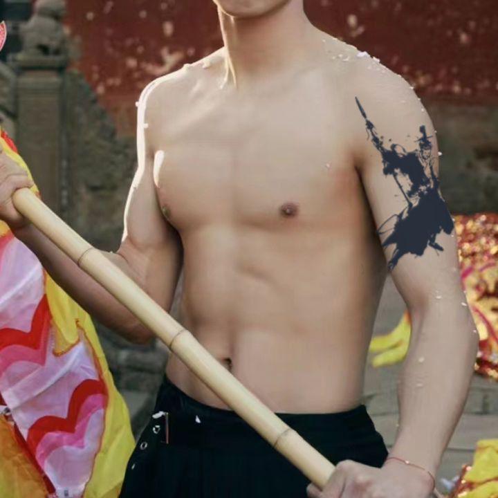 %E3%80%90Mega%20Sale%E3%80%91Ink%20Herbal%20Tattoo%20Semi-permanent%20Waterproof%20Long-lasting%20Men's%20Artificial%20Juice%20Arm%20Flower%20Leg%20Chest%20Not%20Reflective%20-%20Image%202