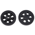 Luggage Wheel Replacement Wear Resistant PU Caster Suitcase 60X11mm Luggage Wheel 8mm Double Wheel. 
