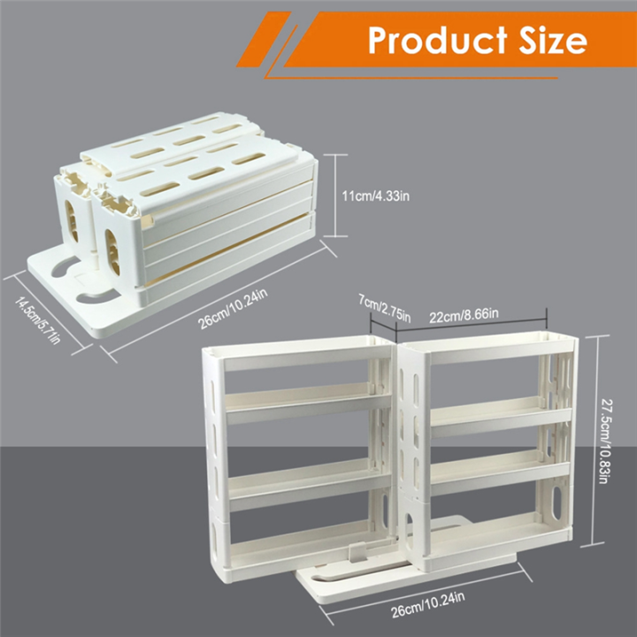 New%20Cabinet%20Folding%20Organizer%20Sliding%20Spice%20Rack%20Organizer%20Kitchen%20Rotating%20Organizer%20for%20Cabinet,%20Slide%20Out%20-%20Image%202