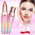 2 In 1 Facial Hair Remover For Women/Girls With Eyebrows Trimmer Gentle & Safe. 