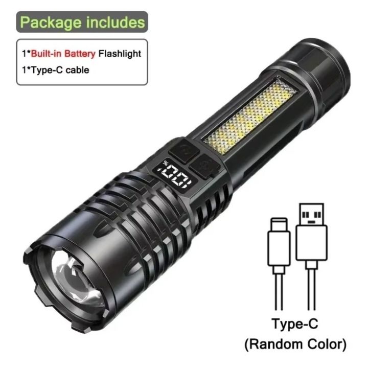 New%20Ultra%20Bright%20LED%20Flashlight%20TYPE-C%20Rechargeable%20Work%20Light%20Waterproof%20COB%20Side%20Light%20Camping%20Lantern%20Outdoor%20Hiking%20-%20Image%209