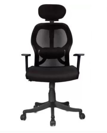 Chrome Base High Back Mesh Office Chair (TP 105)