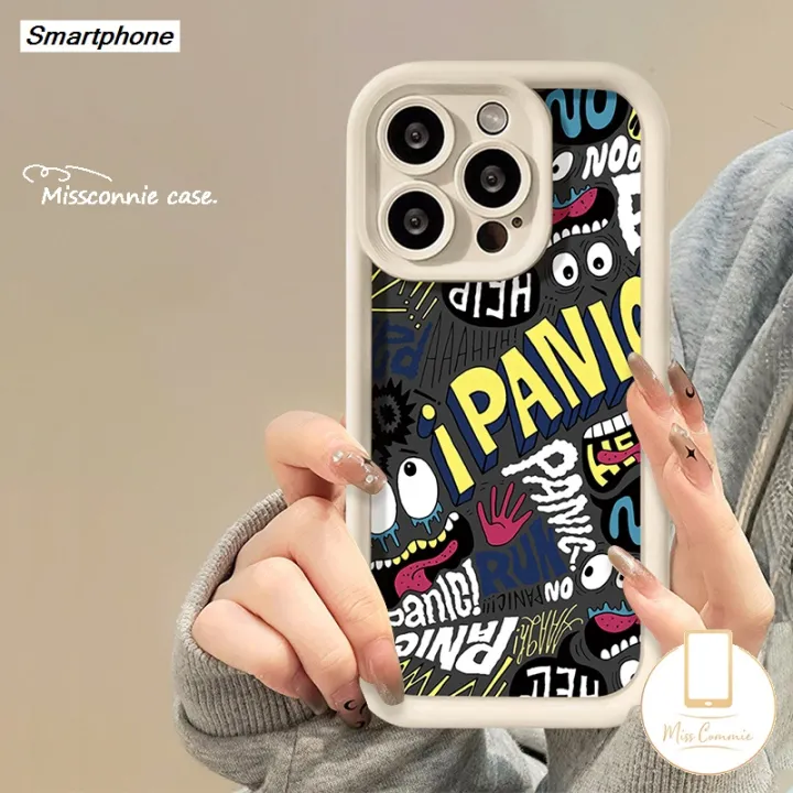 Smartphone%20MissConnie%20Graffiti%20Little%20Monster%20Panic%20Demons%20Cute%20Ghost%20Case%20Compatible%20For%20IPhone%207Plus%2011%2013%20Original%2012%2015%2014%20Pro%20Max%20XR%20XS%20X%20MAX%207%2015%206S%206%208%20Plus%20SE%202020%20Couples%20Angel%20Eyes%20Soft%20Shockproof%20Case%20-%20Image%202