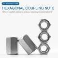 Extend Long Hex Coupling M3 M4 M5 M6 M8 M10 M12 304 Stainless Steel Standoff Rod Connector Thread Nut for Bolts Studs Screws. 