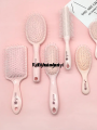 Difutagui Cute Sakura Air Cushion Untangling Hair Brush Comb Mini Portable Fashion 2025 Girls Anti-static Scalp Massage Foldable Mirror Hairbrush. 
