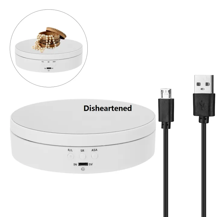 Max Load 4KG Multifunctional Rotating Display Stands Electric Turntable ...