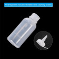 1 Oz Precision Applicator Bottles, 4Pcs 30ml Needle Tip Squeeze Bottle Small Squeeze Bottles Mini Needle Bottle. 