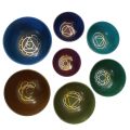 Seven Chakra Singing Bowl Set-Set Of 7 Singing Bowl -Chakra Healing Singing Bowl Set From Nepal-Best For Healing And Balancing Chakra. 