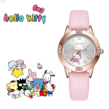 Uonevic Kids Birthday Gift dy Watches y Melo Casual Fashion Ml Kawaamoroltty Luxury Watches Sanrio Hello Ki Kuromi Cinnii Quartz Ladies Girls Objects. 