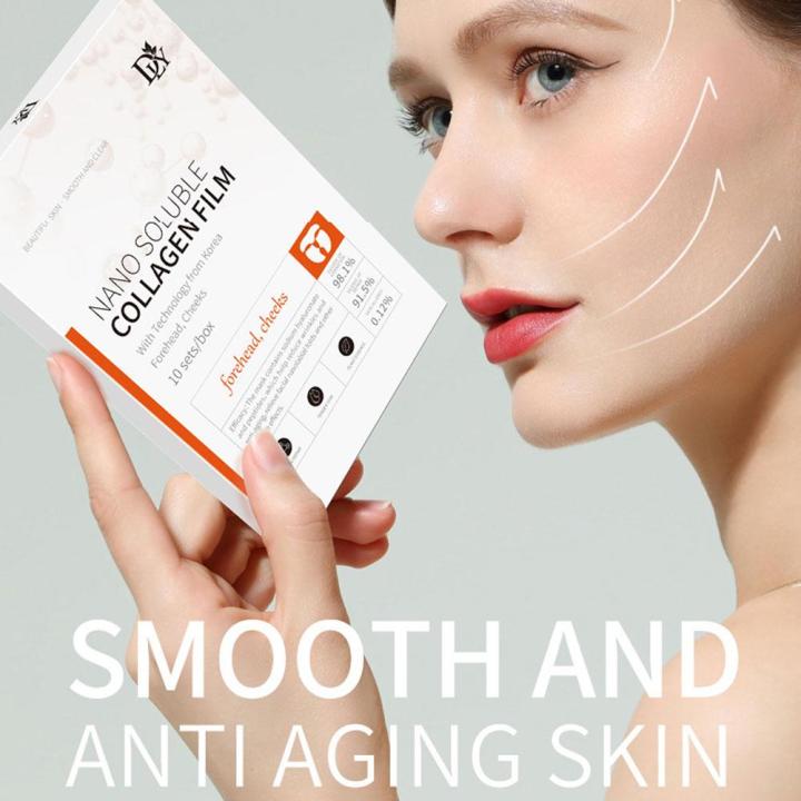 30/40PCS Hydrolyzed Collagen Protein Film Gel Facial Face Care Skin ...