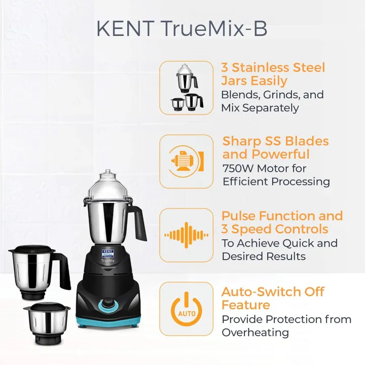 KENT%20TrueMix-B%20750Watt%203%20Jar%20Mixer%20Grinder%20With%20Auto%20Shut-Off%20Function%20-%20Image%202
