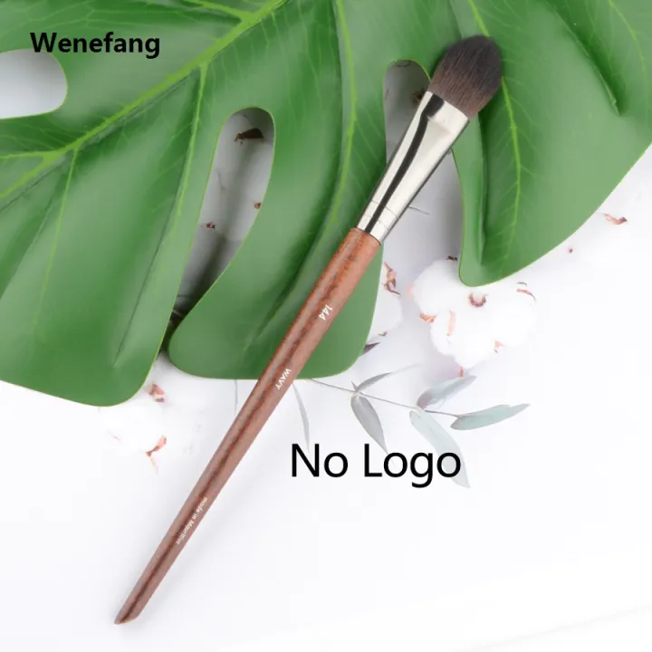 Wenefang%201%20piece%20#144%20Precision%20Highlighter%20Makeup%20brush%20detail%20Powder%20Blusher%20Natural%20wood%20Professional%20Make%20up%20brushes%20-%20Image%202