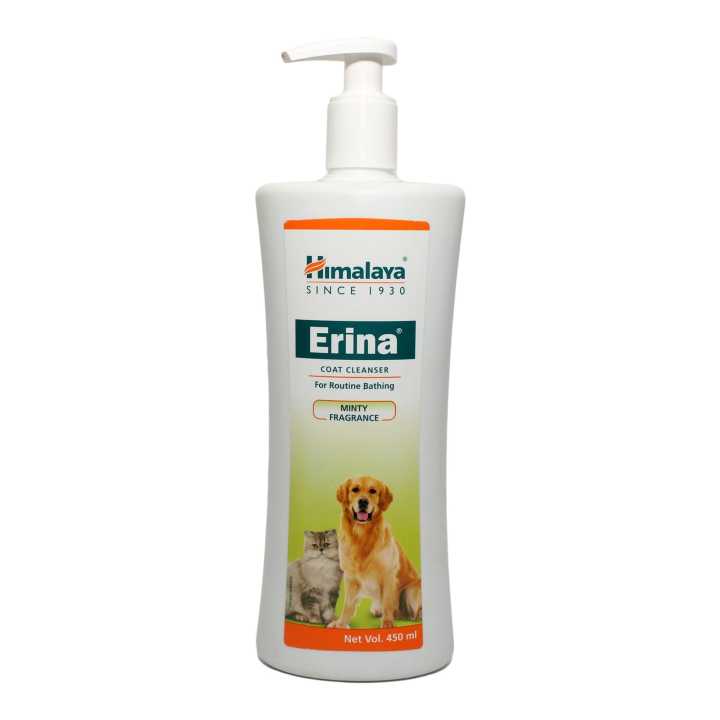 Erina Coat Cleanser Shampoo For Routine Bathing (Minty ) 450ml