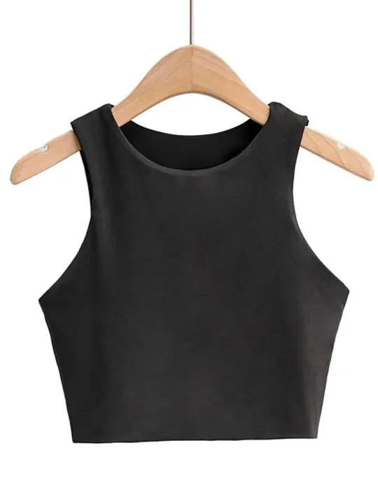 Colors%20Women's%20Sleeveless%20Women's%20Fashion%20Summer%20202350%25%20Off%20Slim%20Top%20O-Neck%20Double%20Nylon%20Premium%20Tank%20Top%206%20-%20Image%204