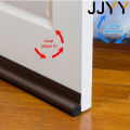 JJYY Waterproof Seal Strip Draught Excluder Stopper Door Bottom Guard Double Silicone Rubber Seal Dustproof Soundproof Strips. 