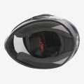 Steelbird SB Helmet In Black/White/Blue Color. 