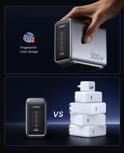 Ugreen%20Nexode%20300W%20USB%20C%20GaN%20Charger-5%20Ports%20Desktop%20Charger%20-%20Image%206