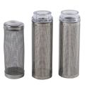 New Cylinder Aquarium Inflow Inlet Filter Useful Durable Inflow Inlet Protect Caps 12mm/16mm Stainless Steel Water Inlet Case Filter Mesh for Fish Tank. 