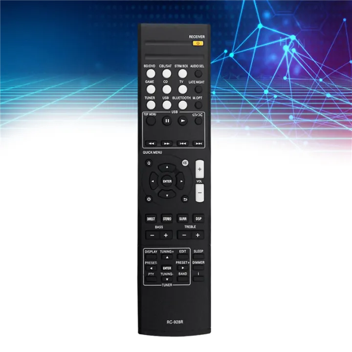 NAMUNY%202X%20RC-928R%20Replace%20Remote%20Control%20for%20AV%20Receiver%20HT-S3900%20HT-R397%20TX-SR373%20HT-P395%20-%20Image%204