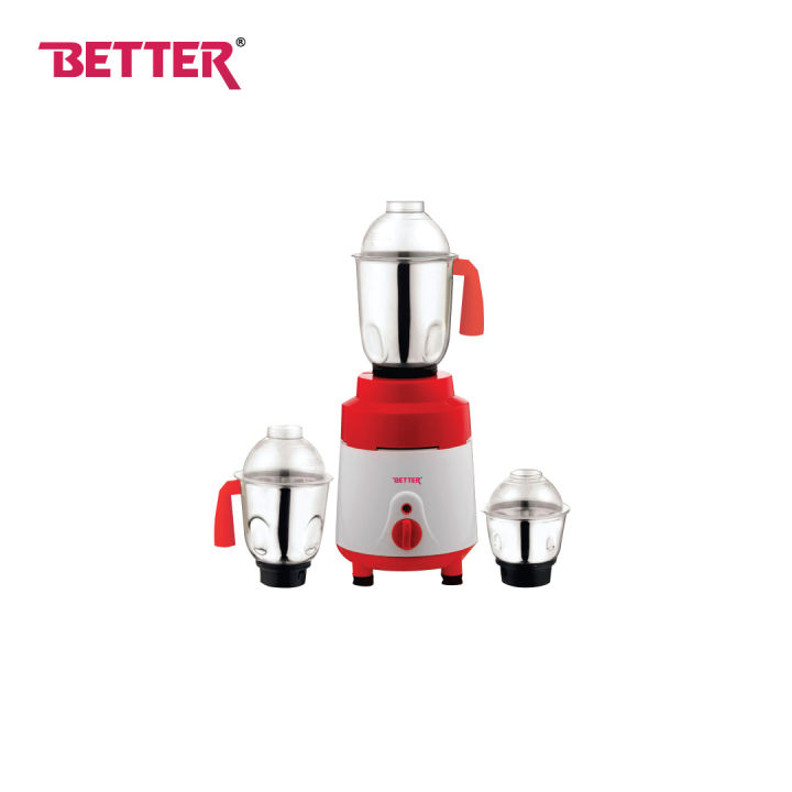 BETTER Hotel King Mixer Grinder | Heavy Duty | 2 Jars | Copper Motor | 1-Year Warranty