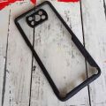 Poco X3/Poco X3 Pro Border Cover With Back Transparent. 