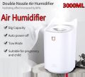 Home Air Humidifier 3000ml Double Nozzle Cool Mist Aroma Diffuser With Coloful Led Light Heavy Fog Ultrason. 